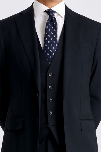 Tailored Fit Navy Performance Suit