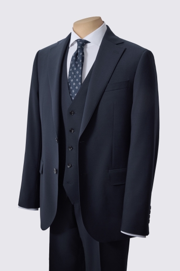 Tailored Fit Navy Performance Suit