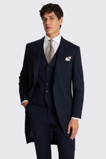 Tailored Fit Navy Performance Tails