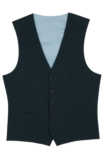 Tailored Fit Bottle Green Performance Waistcoat