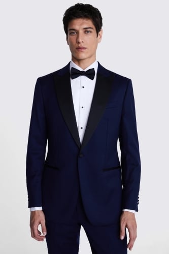 Tailored Fit Navy Tuxedo for Hire | Moss Hire