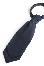 Navy Blue Matte Cravat