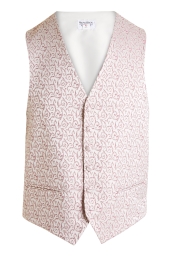 Pink Brocade Morning waistcoat