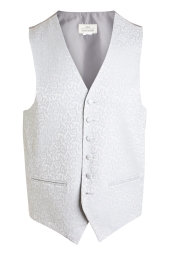 Silver Brocade Morning waistcoat