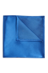 Royal Blue Metallic Pocket Square