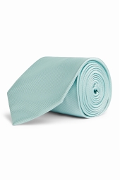 Aqua Blue Metallic Tie