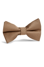 Gold Textured Bow Tie