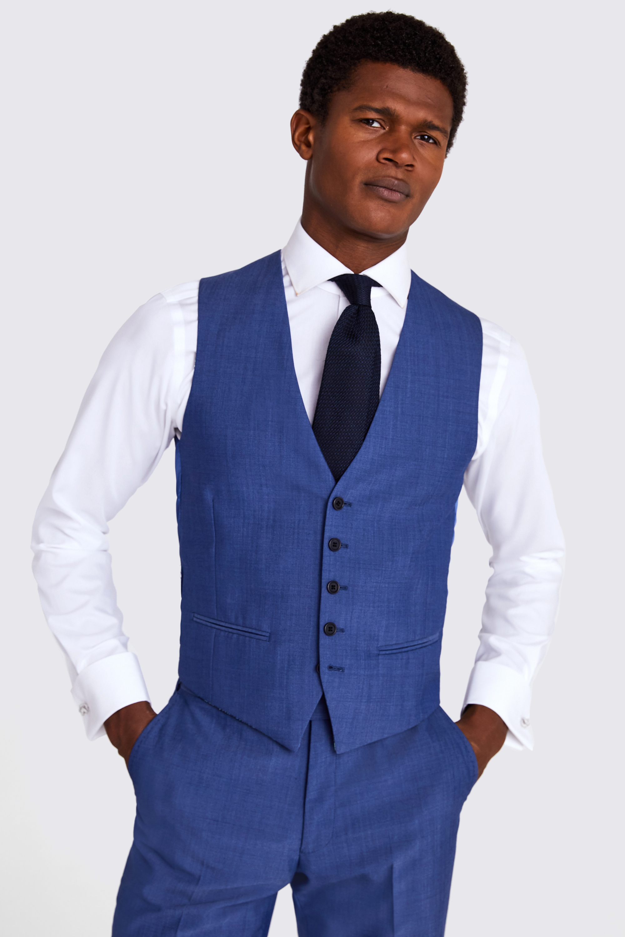 Ted Baker Faded Blue Suit | Moss Hire