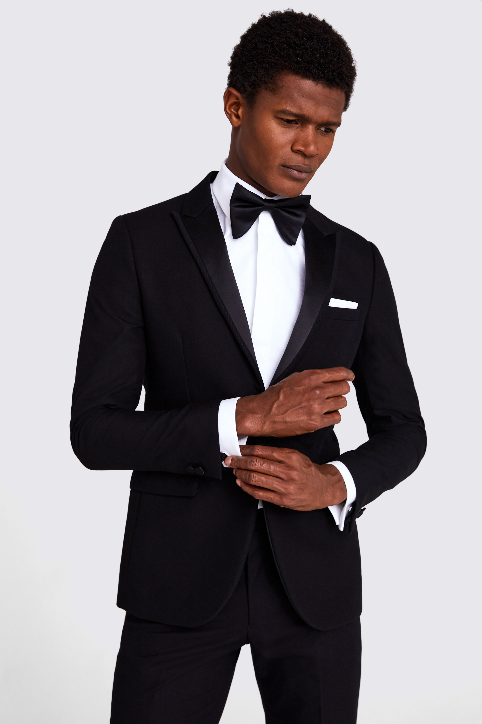 Moss London Black Dinner Jacket | Moss Hire