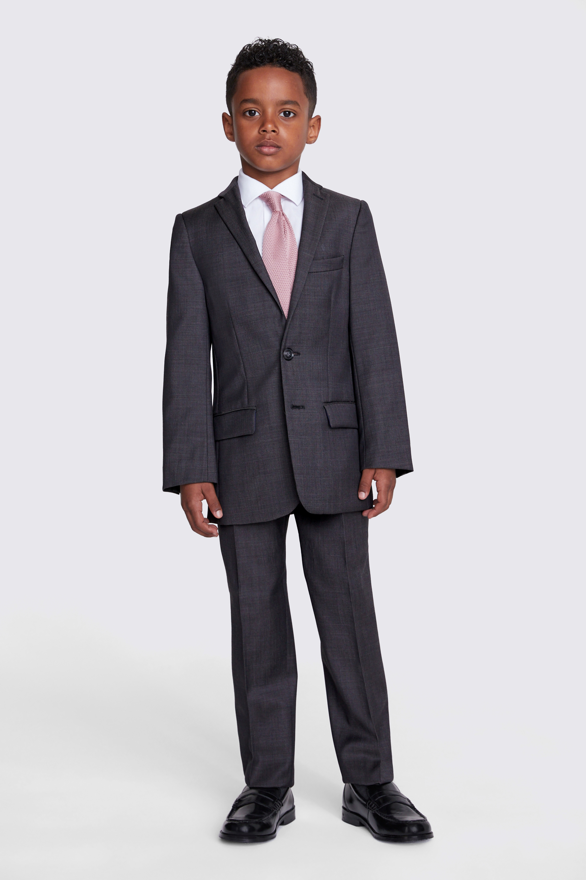 Ted Baker Boys Grey Pindot Suit for Hire | Moss Hire